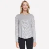 T-shirt à manches longues GO DRI Swift Stripe T-shirt à manches longues GO DRI Swift Stripe