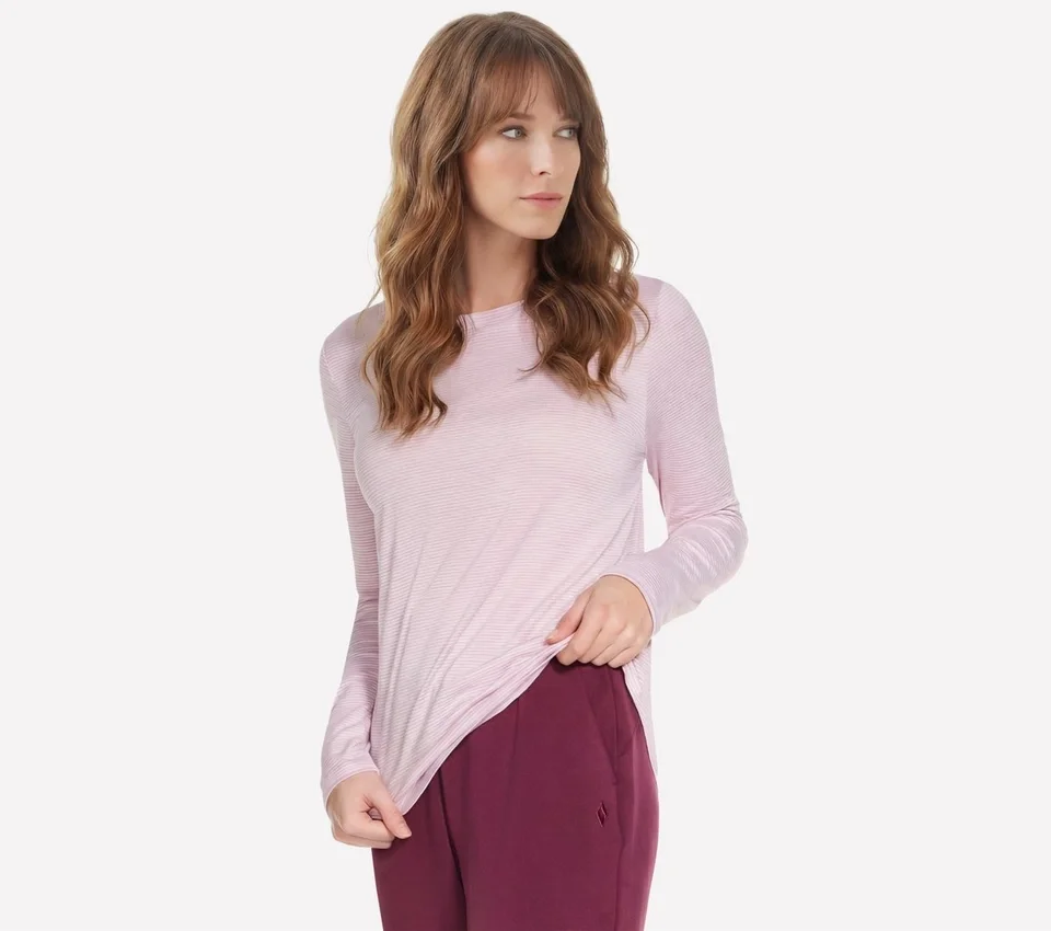 T-shirt à manches longues GO DRI Swift Stripe T-shirt à manches longues GO DRI Swift Stripe