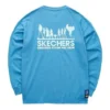 T-shirt à manches longues imprimé Skechers x One Piece « Bleu Marron Jaune Noir »