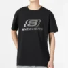 T-shirt à motif « Black Silver »