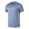 T-shirt sport imprimé logo « Teal White »