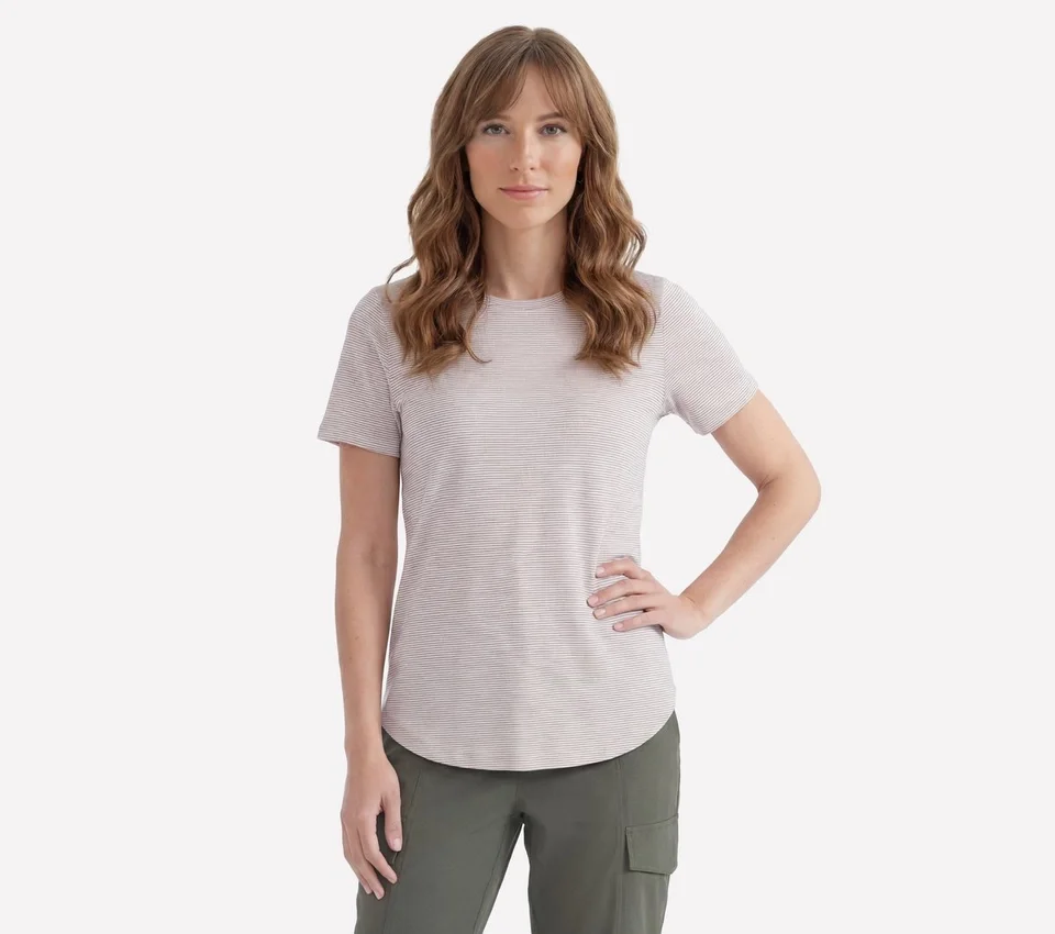 T-shirt tunique GO DRI Swift Stripe T-shirt tunique GO DRI Swift Stripe