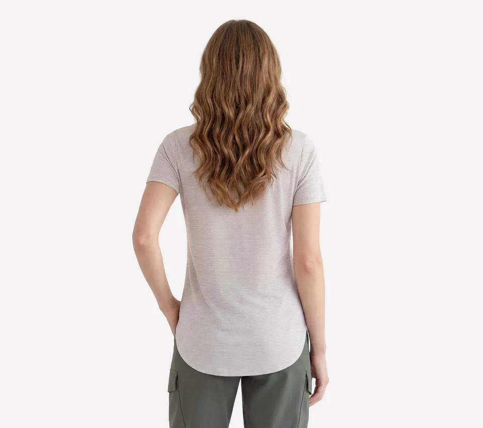 T-shirt tunique GO DRI Swift Stripe T-shirt tunique GO DRI Swift Stripe