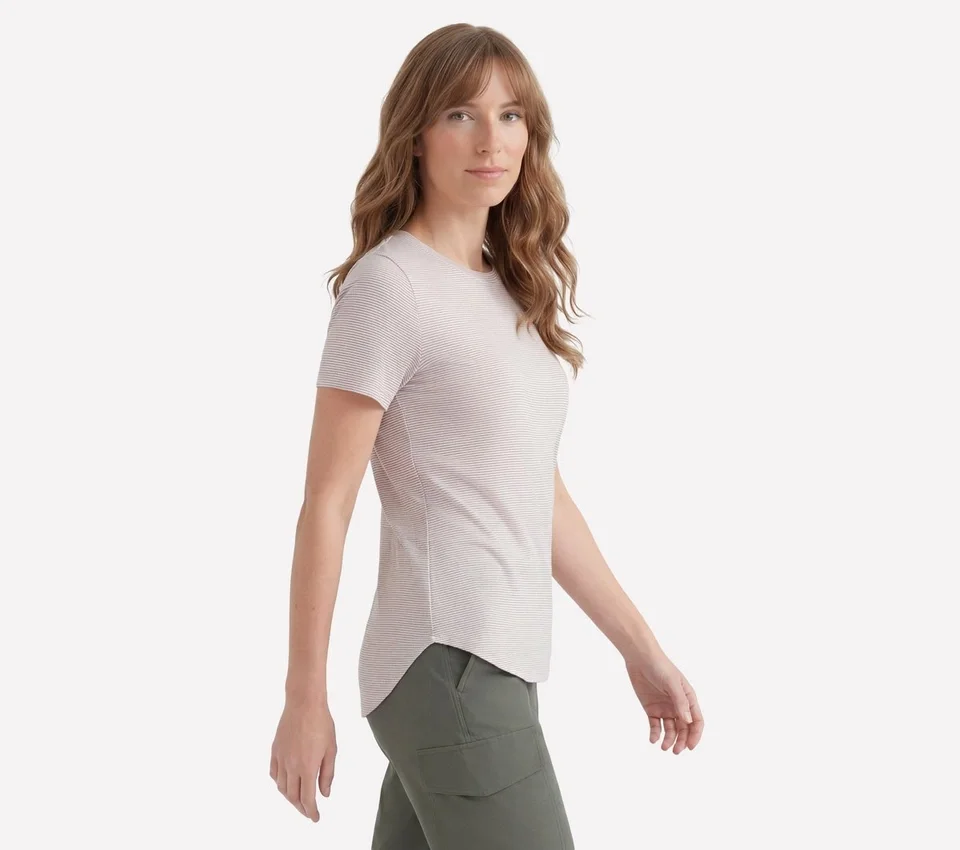 T-shirt tunique GO DRI Swift Stripe T-shirt tunique GO DRI Swift Stripe