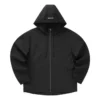 Veste à capuche décontractée « Black White Olive Green »