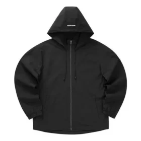 Veste à capuche décontractée « Black White Olive Green »