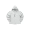 Veste à capuche décontractée « Black White Olive Green »