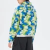 Veste à capuche décontractée camouflage « Vert Bleu »