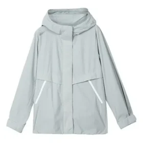 Veste à capuche décontractée tissée avec logo de la série Stroll « Gris »