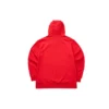 Veste à capuche doublée en polaire avec imprimé cartoon amusant « Rouge Gris Marine »