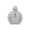 Veste à capuche doublée en polaire avec imprimé cartoon amusant « Rouge Gris Marine »