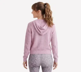 Veste à capuche et fermeture éclair intégrale Shine