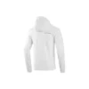 Veste à capuche et fermeture éclair intégrale « White Black »