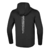 Veste à capuche et fermeture éclair à manches longues « Noir »