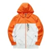 Veste à capuche tissée Skechers x SKX « White Orange »