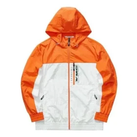 Veste à capuche tissée Skechers x SKX « White Orange »