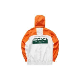 Veste à capuche tissée Skechers x SKX « White Orange »