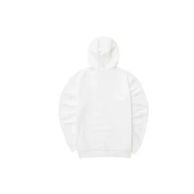 Veste à capuche zippée Letter de la série Casual colorée « Blanc Rouge »