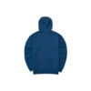 Veste à capuche zippée Letter de la série Casual colorée « Blue Orange »