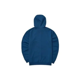 Veste à capuche zippée Letter de la série Casual colorée « Blue Orange »