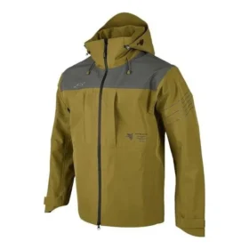 Veste à capuche zippée série Nightingale « Vert olive gris »