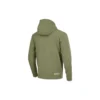 Veste chaude ample à imprimé lettres « Noir Bleu Vert »