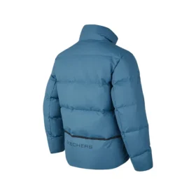 Veste chaude en duvet tissé « Teal »