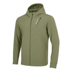Veste coupe-vent tissée épaisse « Vert olive »