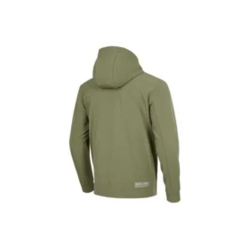 Veste coupe-vent tissée épaisse « Vert olive »