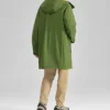 Veste décontractée à capuche 2-en-1 « Vert Orange »