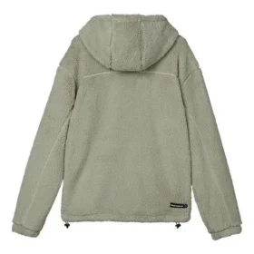 Veste décontractée chaude en fausse laine d&rsquo;agneau « Vert olive »