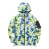 Veste décontractée en tissu camouflage « Vert Bleu Blanc »