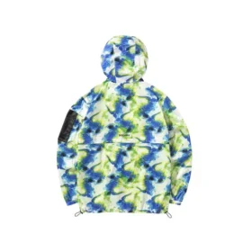 Veste décontractée en tissu camouflage « Vert Bleu Blanc »