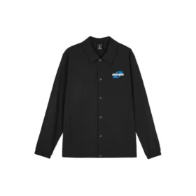 Veste décontractée à imprimé lettres « Black »