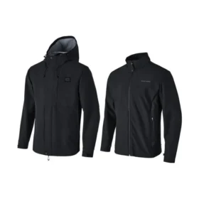 Veste de sport tissée 3-en-1 « Black »