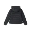 Veste en duvet à capuche compacte « White Black »