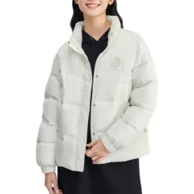 Veste en duvet légère et décontractée « Blanc »