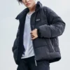 Veste en duvet réversible SKX « Noir Gris Violet »