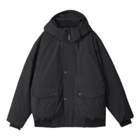 Veste en duvet Waterproof à capuche de la série Lifestyle « Noir »