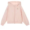 Veste en tricot imprimée de lettres de la série Casual « Pink »