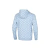 Veste en tricot à manches longues imprimée de lettres SKX « Gris Bleu Blanc »