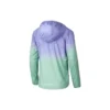 Veste à fermeture éclair intégrale « Vert-violet »