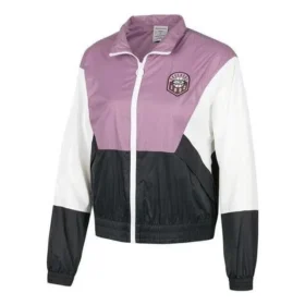 Veste à fermeture éclair « Purple Black White »