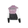Veste à fermeture éclair « Purple Black White »