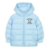 Veste graphique avec logo imprimé « Bleu Noir Blanc »