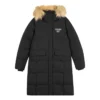 Veste longue en duvet Casual Series « Black »