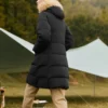 Veste longue en duvet Casual Series « Black »