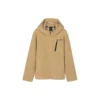 Veste polaire ample et chaude « Noir, Beige, Blanc, Violet »