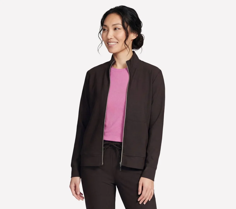 Veste zippée intégrale GO Luxe Rib pour tous les jours Veste zippée intégrale GO Luxe Rib pour tous les jours