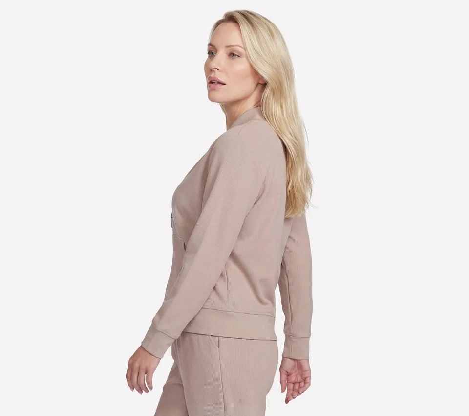 Veste zippée intégrale GO Luxe Rib pour tous les jours Veste zippée intégrale GO Luxe Rib pour tous les jours